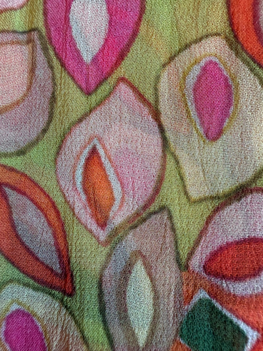 Tolani Tiered Boho Maxi Dress Abstract Geometric Print Size Small - Picture 12 of 13